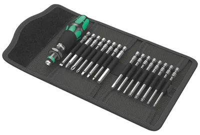 Produktbild von WERA Kraftform Kompakt 60 Imperial Bit-Set 17-teilig