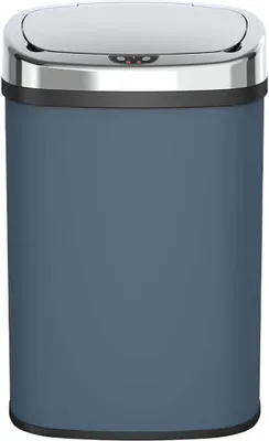 Image de Poubelle automatique inox gris 58l - Kitchen Move - BAT-58LS06A GREY SS - majestic