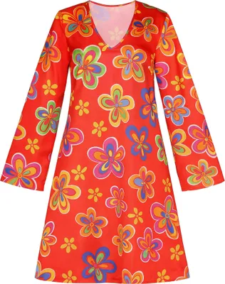 Produktbild von Rubies Flower Power, Maskenkostüm, Erwachsener, Weiblich, Hippie, Mehrfarbig, Weiblich