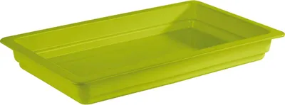 Produktbild von APS GN-Behälter 1/1-60 mm Porzellan grün