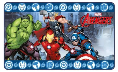 Produktbild von Avengers-Teppich / Schaumstoffmatte