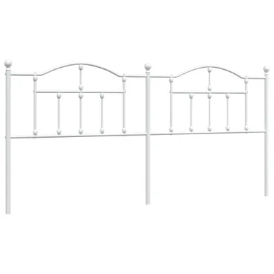 Zdjęcie produktu dla VidaXL 353525, Biały, Stal, 193 cm, 1980 mm, 97 cm, 30 mm