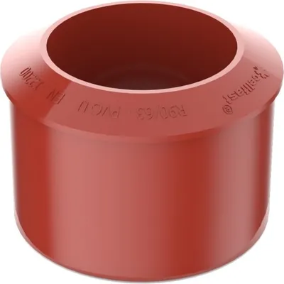 Obrázok produktu pre BRYZA Redukcia pre plastové zvody Ø 90/63 mm, červená RAL 3011