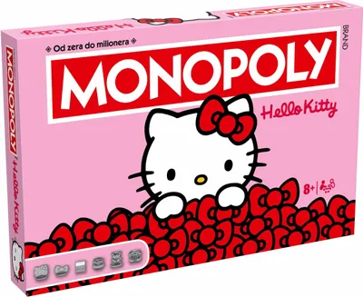 Produktbild von Gra Monopoly Hello Kitty planszowa dla 2-6 graczy od 8 lat