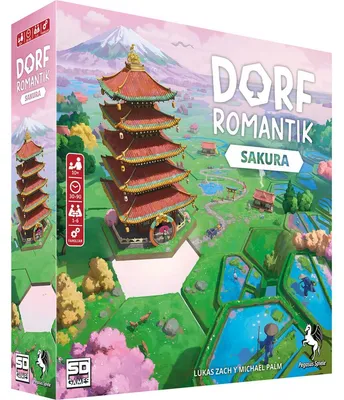Produktbild von Sd Games Dorfromantik Sakura Brettspiel Grün Grün One Size