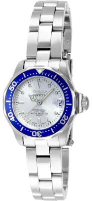 Obrázek produktu pro Hodinky Invicta Pro Diver, dámské, nerezová ocel, quartzový strojek, pouzdro 24 mm