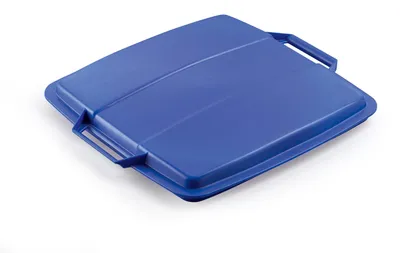 Produktbild von DURABLE Deckel für DURABIN® 90L quadratisch, 1800475040 blau