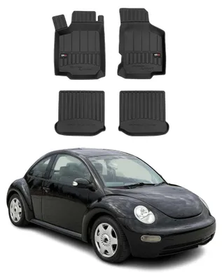 Imagen del producto de Alfombrillas para el Volkswagen New Beetle (1998-2010), material TPE, color negro, juego de 4 piezas