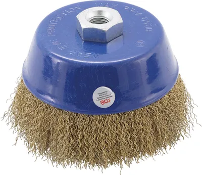 Image de BGS 3988 Brosse boisseau | Logement M14 x 2,0 mm | Ø 125 x 75 mm