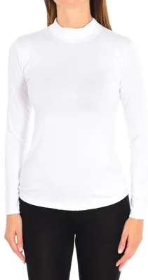 Imagen del producto de Camiseta interior de bambú para mujer, manga larga, modelo Q712