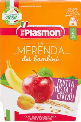Produktbild von Plasmon Merenda Frutta Cereali 2Pz 120Gr