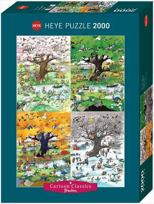 Obrázek produktu pro Puzzle 2000 dílů 4 Seasons Heye 29873