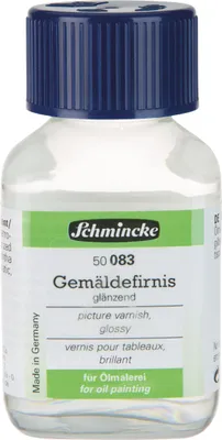 Produktbild von Gemäldefirnis - 60ml Öl Hilfsmittel Schmincke 50 083 025