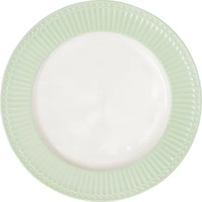 Produktbild von Greengate Alice Speiseteller pale green 26,5 cm
