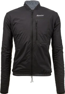 Image de SANTINI Veste thermique de vélo - ALPHA TRAIL - noir XL