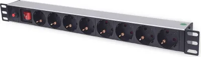 Produktbild von Intellinet 19'' 8-fach Steckdosenleiste SchuKo 1,8m 1HE