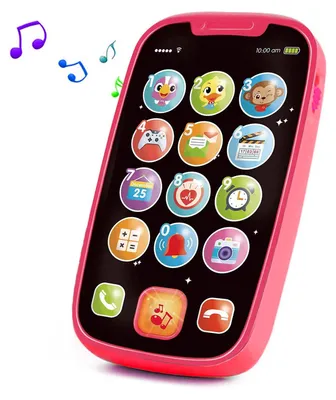 Produktbild von Spielzeugtelefon Baby Babytelefon - Musikspielzeug - Lerninhalte - Für Kinder von 1 bis 3 Jahren - Ab 12 Monaten