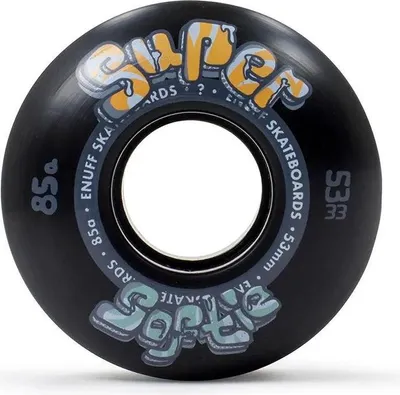 Image de Enuff Super Soft Roulettes de skateboard, jeu de 4
