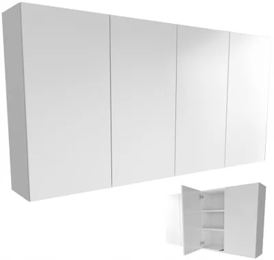 Zdjęcie produktu dla szafka łazienkowa do łazienki 160 160cm 160x80 wisząca biała mat matowa