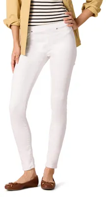 Produktbild von A. Essentials Women's Colored Skinny Pull-On Jegging Pants, -White, 14 Long