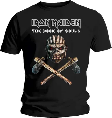 Produktbild von Iron Maiden - T-Shirt für Herren/Damen Uni RO2237 (XL) (Schwarz)
