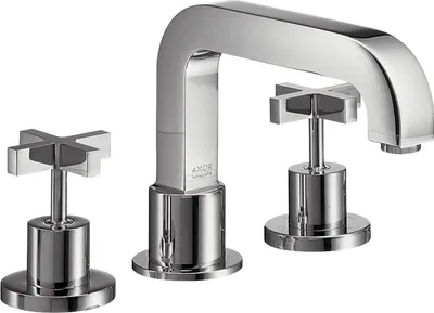 Produktbild von hansgrohe 3-Loch-Wannenrandarmatur AXOR CITTERIO DN 15, mit Kreuzgriffen chrom