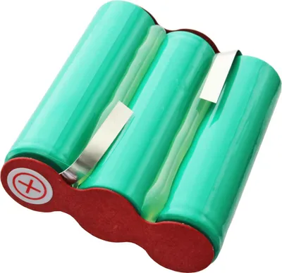 Produktbild von NiMH 3,6 Volt AkkuPack F1x3 AA mit bis zu 2000mAh Kapazität, AEG Typ 141 Junior 2.0 Akku neue Version nebeneinander
