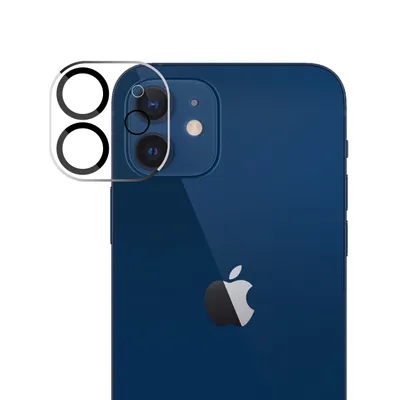 Produktbild von alkaya. iPhone 12 Mini Linsenschutz, Kameraschutzglas, Handykameraschutz - Transparent