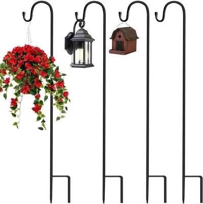 Image de Pelle à bois en acier inoxydable, noire, 90 cm, robuste