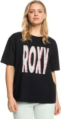 Image de Roxy Sand Under The Sky T-shirt manches courtes Noir L Femme Noir L