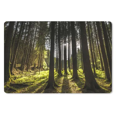 Produktbild von MuchoWow® Mauspad Mousepad Baum - Natur - Sonne - Wald 27x18 cm - Mousepads - Maus Mat - Pad - Mausunterlage - Büroartikel - Desk Matten