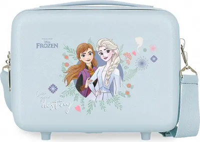 Obrázok produktu pre Cestovná kozmetická taška DISNEY FROZEN Own Your Destiny, 21 x 29 x 15 cm, 9 l, 2813921