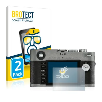 Produktbild von 2x Für Leica M-E Typ 240 2019 Schutzfolie BROTECT Displayschutz Display Schutz Folie Klar Transparent