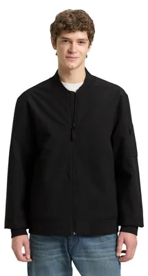 Obrázek produktu pro Tom Tailor 1049128_L, Muži, Dospělý, Regular fit, Zip, Polyester, Černá