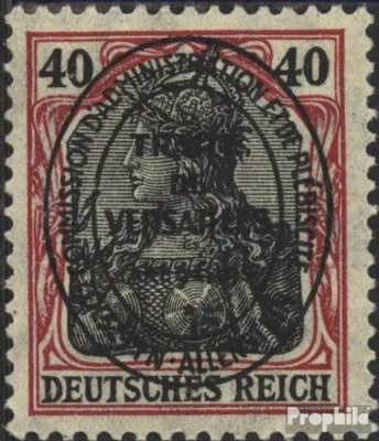 Produktbild von Briefmarken Allenstein 1920 Mi 21 postfrisch Germania