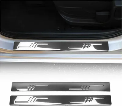 Image de Seuils de porte pour BMW Z3 1995-2002 acier inoxydable argent 2pcs