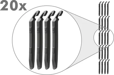 Produktbild von 20 Stück Fahrrad Reifen Heber Bike tire tool Montier Hebel Werkzeug