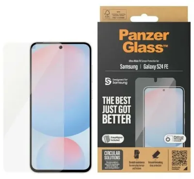 Obrázek produktu pro PanzerGlass ® Screen Protector Samsung Galaxy S24 FE | Ultra-Wide Fit w. EasyAligner