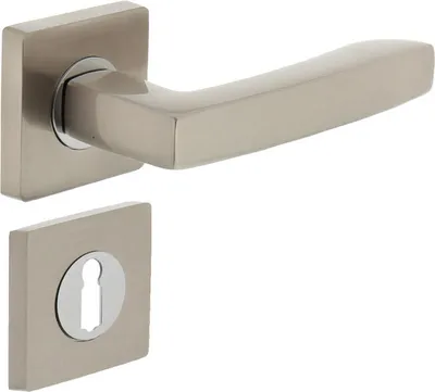 Produktbild von Türklinke Dean BB-Rosette Nickel matt