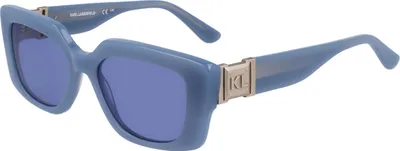 Image de Karl Lagerfeld Kl6125s Lunettes de soleil pour femmes Bleu Light Blue/CAT2 Homme Bleu Light Blue/CAT2