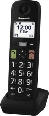 Immagine prodotto di Panasonic KX-TGUA10EXB telefono Telefono DECT Nero