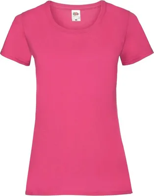 Obrázek produktu pro Dámské tričko, krátký rukáv - FOL VALUEWEIGHT T/W - fuchsia - velikost S