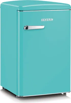 Produktbild von Severin RKS 8834 Retro Kühlschrank mit Gefrierfach Freistehend 108 l D Türkis