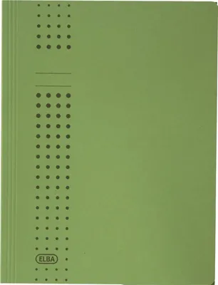 Immagine prodotto di ELBA chic-Sammelmappe aus Karton, A4, grün mit 3 Einschlagklappen - 25 Stück (31477 GN)
