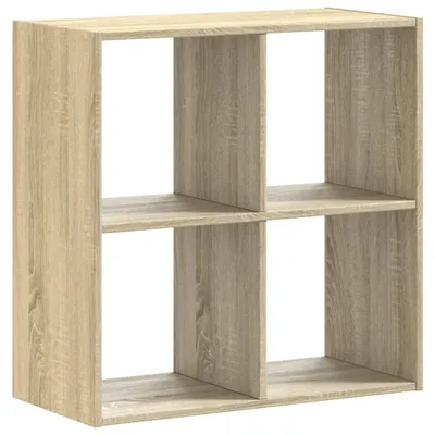 Image de vidaXL Bibliothèque Chêne Sonoma 68,5x32x68,5 cm Matériau dérivé du bois