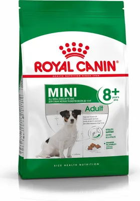 Produktbild von Royal Canin Mini Adult 8+, Senior, Klein (5-10 kg), Geflügel, Reis, Gemüse, 800 g