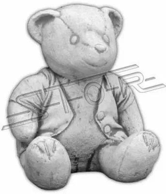 Produktbild von Garten Dekoration Bär Terrasse Stein Figuren Figur Deko Statue Skulptur 489 Neu