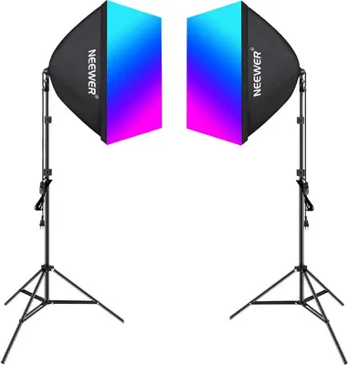 Produktbild von NEEWER NK800 RGB Softbox | 2-Pack