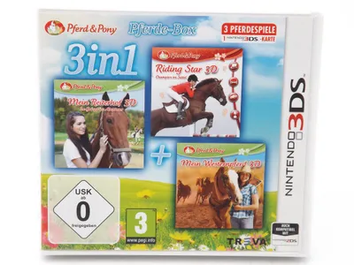 Produktbild von Mein Reiterhof / Riding Star / Mein Westernpferd 3D 3 Games in 1