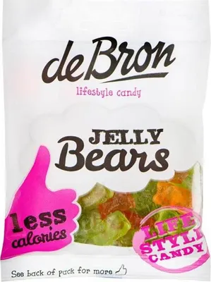 Produktbild von de Bron Jelly Bears sugarfree 90g